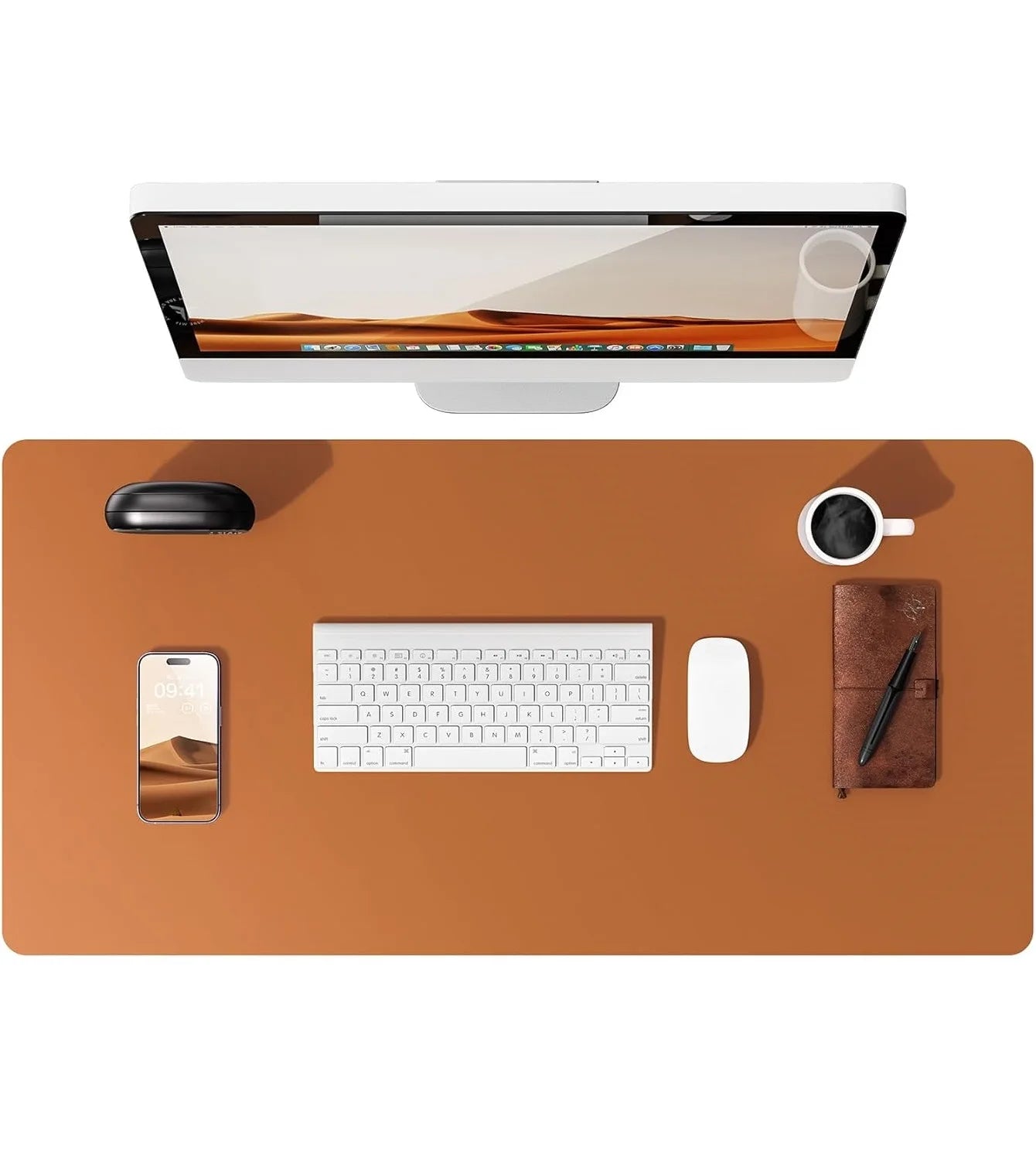 Schreibtischunterlage aus Leder | Computermatte für den Schreibtisch | Großes Mauspad und Tastaturmatte | Schreibtischschutz für das Büro - FUXL - Shopify