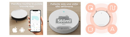 Lefant N1 Roboter Staubsauger – 4500PA Saugkraft, HEPA-Filter, 165 Min Laufzeit, App-Steuerung, Gyro-Navigation - FUXL-Shopify 