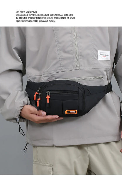 Mobile Hüfttasche für Männer und Frauen, multifunktional, großes Fassungsvermögen, spritzwassergeschützt, verschleißfest, Baustelle - FUXL-Shopify 
