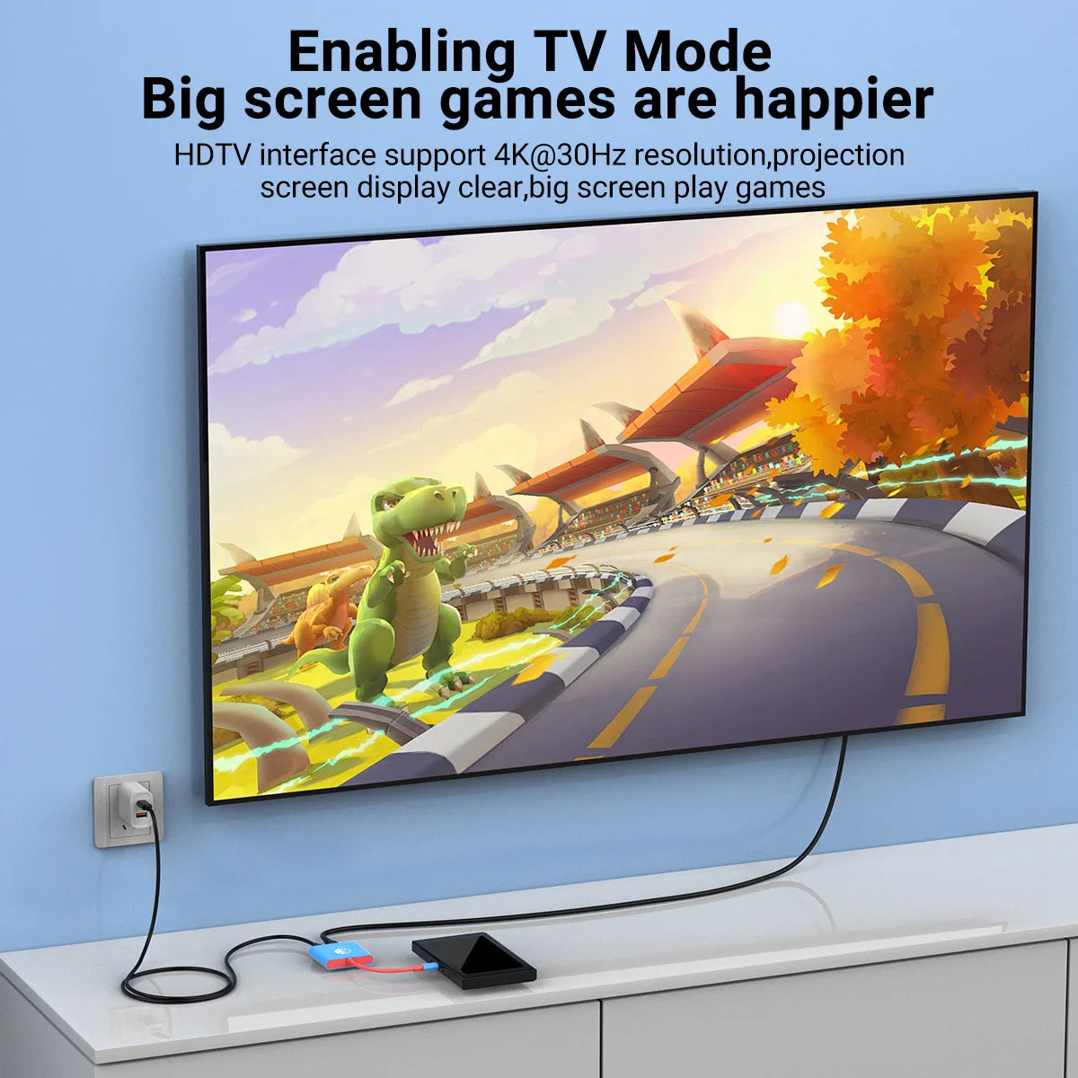 3-in-1 USB-C Hub HDMI 4K 30Hz PD 100W Schnellladung USB 3.0 Dockingstation MacBook Laptop