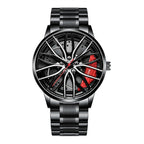 Herren Quarzuhr mit Edelstahlband – Modische Sportuhr 40mm Zifferblatt – FUXLShop