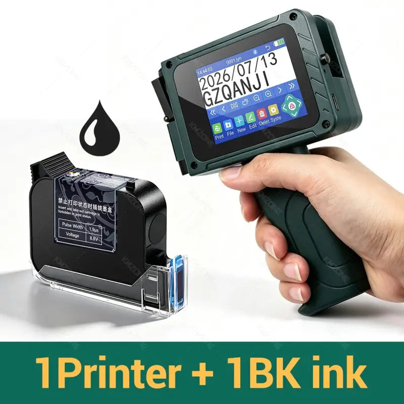 Tintenstrahldrucker - Tintenstrahldrucker – Tragbarer Mini – Bluetooth Handheld Codierer für Verfallsdatum, Chargennummer & Logo | FUXLShop