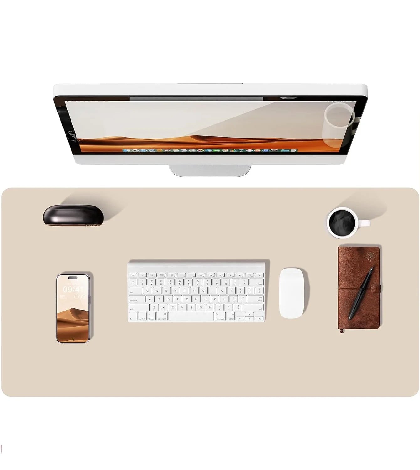 Schreibtischunterlage aus Leder | Computermatte für den Schreibtisch | Großes Mauspad und Tastaturmatte | Schreibtischschutz für das Büro - FUXL - Shopify