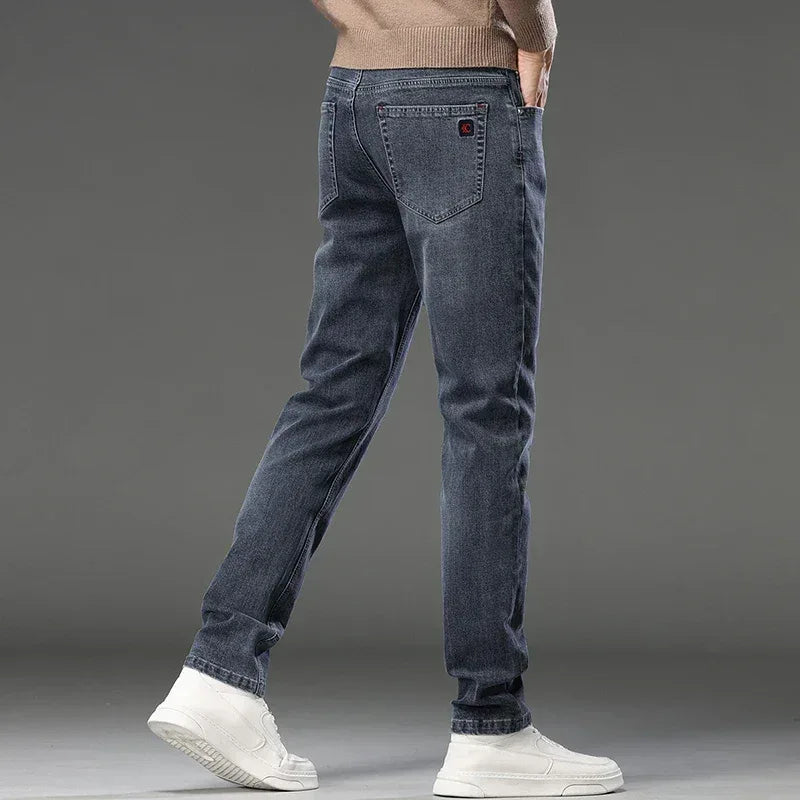 Herren Slim Fit Jeans Straight Leg - Business Casual Denim - FUXLShop