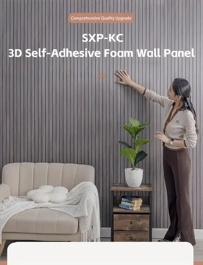 3M New Grille 3D Wandsticker – Selbstklebende, wasserfeste & strapazierfähige Wanddekoration als Raumteiler oder Hintergrund - FUXL-Shopify 