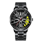 Herren Quarzuhr mit Edelstahlband – Modische Sportuhr 40mm Zifferblatt – FUXLShop