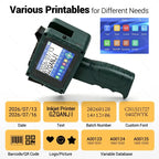 Tintenstrahldrucker - Tintenstrahldrucker – Tragbarer Mini – Bluetooth Handheld Codierer für Verfallsdatum, Chargennummer & Logo | FUXLShop