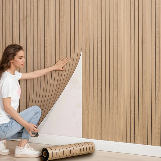 3D-Wandpaneel aus Sxp-Schaumstoff, selbstklebend, 40x300 cm, angebracht an Wohnzimmerdecke