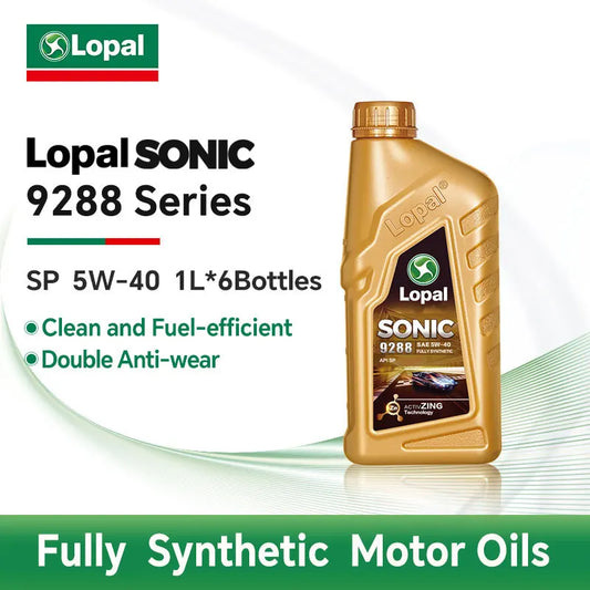 Lopal 5W-40 Vollsynthetisches Motoröl 6L (6×1L) – PKW, LKW & Fahrzeuge