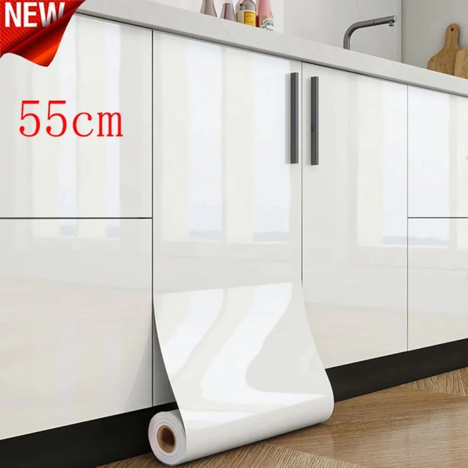 PVC Perlenfolie Selbstklebend Wasserdicht – Hochglanz Möbelfolie - FUXLShop