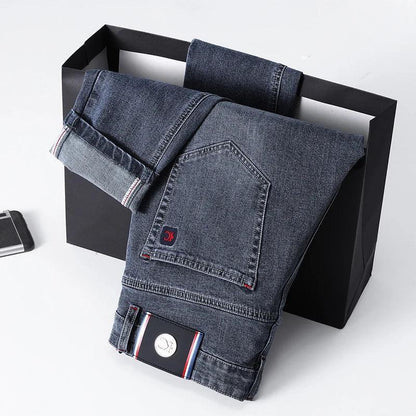 Herren Slim Fit Jeans Straight Leg - Business Casual Denim - FUXLShop