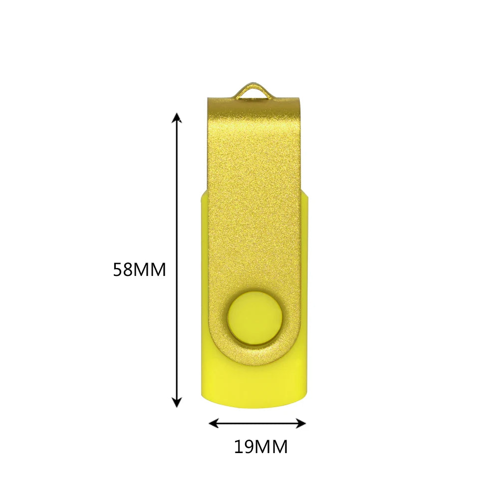 20er-Set USB 2.0 Flash Drives mit individuellem Logo – 4GB bis 64GB – Pen Drives mit echter Kapazität, Werbegeschenk, Plug & Play