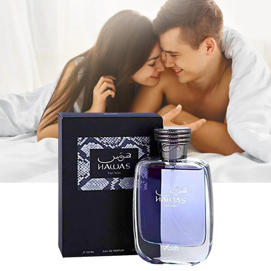 High-end 100ML Hawas Parfüm Männer Original 100ML Langlebig Gentleman Hohe Qualität Eau De Parfum Männliche Spray flasche Köln