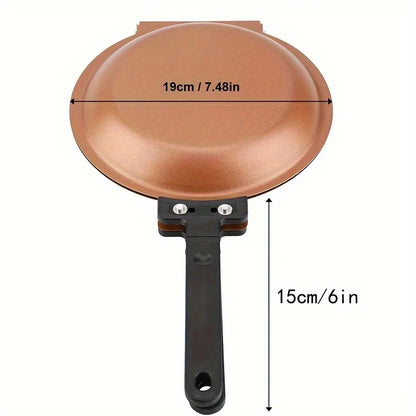 Doppelseitige Anti-Haft Pfanne – Klappbar für Pancakes & Eier - FUXL-Shopify 