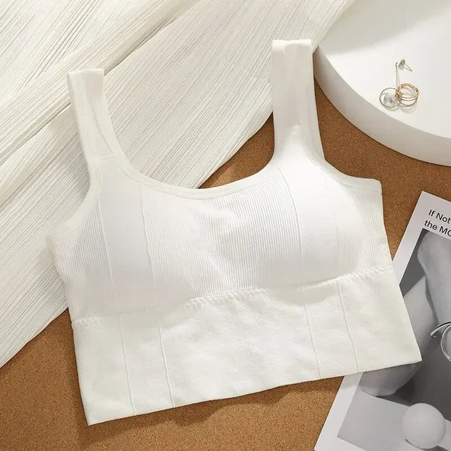 Atmungsaktive Sport-Bh Anti-Schweiß Fitness Top Frauen Nahtlose Yoga Bh Stoßfest Crop Top Push-Up Sport Bh Gym workout Top