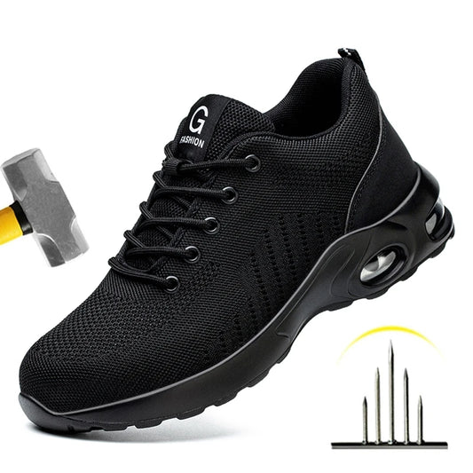 FUXL Sicherheitsschuhe Herren mit Stahlkappe – Leichte Work Sneakers für Industrie & Handwerk - FUXL-Shopify 