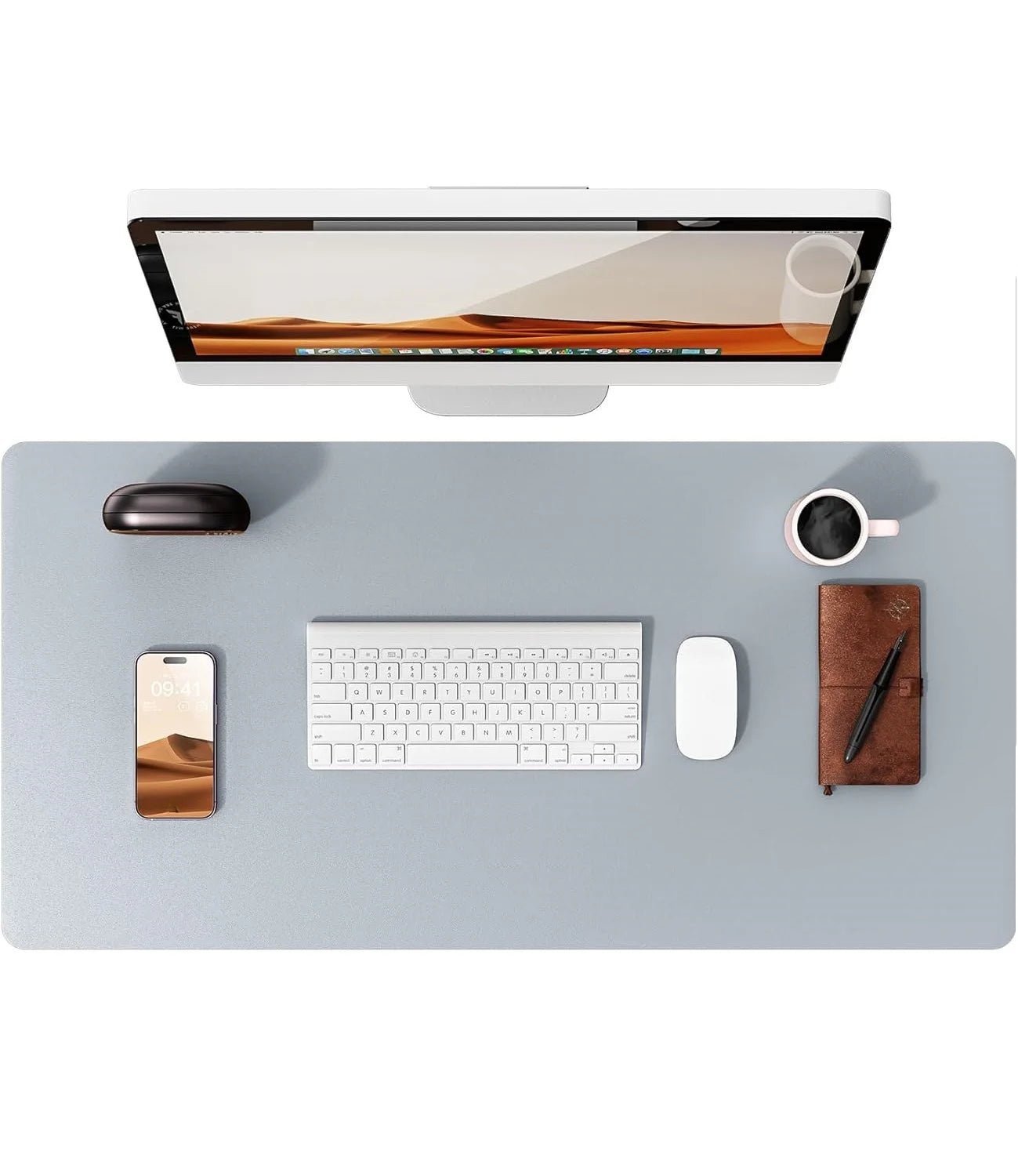 Schreibtischunterlage aus Leder | Computermatte für den Schreibtisch | Großes Mauspad und Tastaturmatte | Schreibtischschutz für das Büro - FUXL - Shopify