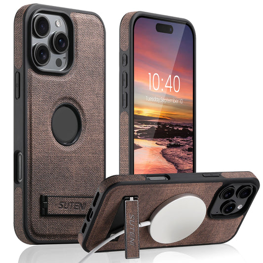 SUTENI Luxus PU Leder MagSafe Hülle - FUXL-Shopify 
