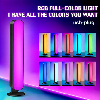 LED Desktop Smart RGB Licht Bars mit Fernbedienung, 16 Farben, USB-Anschluss