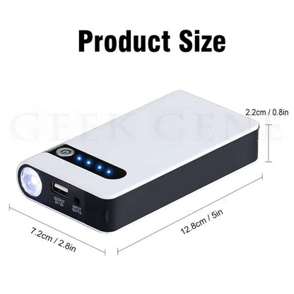 GKFLY 12000 mAh Auto Starthilfe Notstartgerät Kabel Tragbare Power Bank Ladegerät Batterie Booster Buster - FUXL-Shopify 
