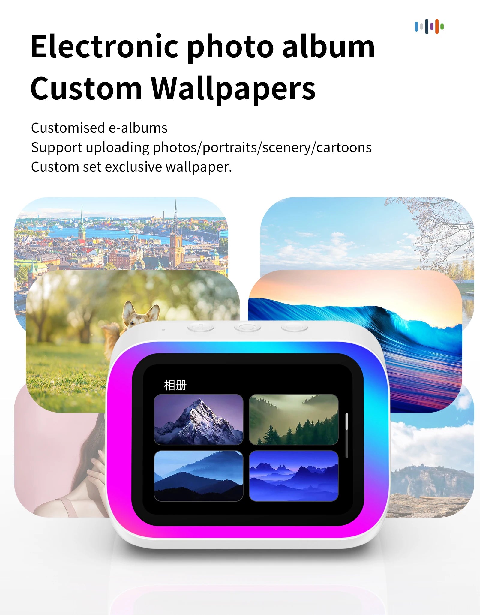 Tragbarer Outdoor‑Lautsprecher mit Display und Bluetooth 5.4