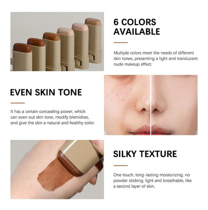 Kontur Stick Wasserfest – Getönte Foundation Stick Gesicht Make-up Balsam - FUXLShop