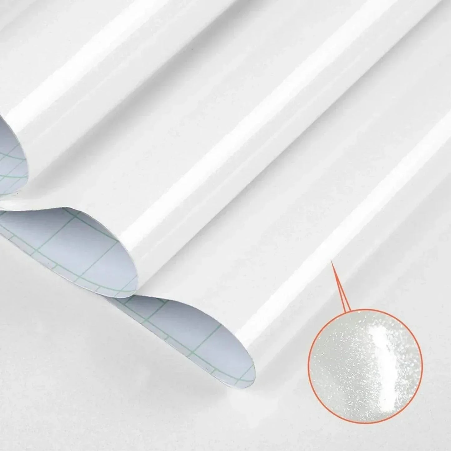 PVC Perlenfolie Selbstklebend Wasserdicht – Hochglanz Möbelfolie - FUXLShop