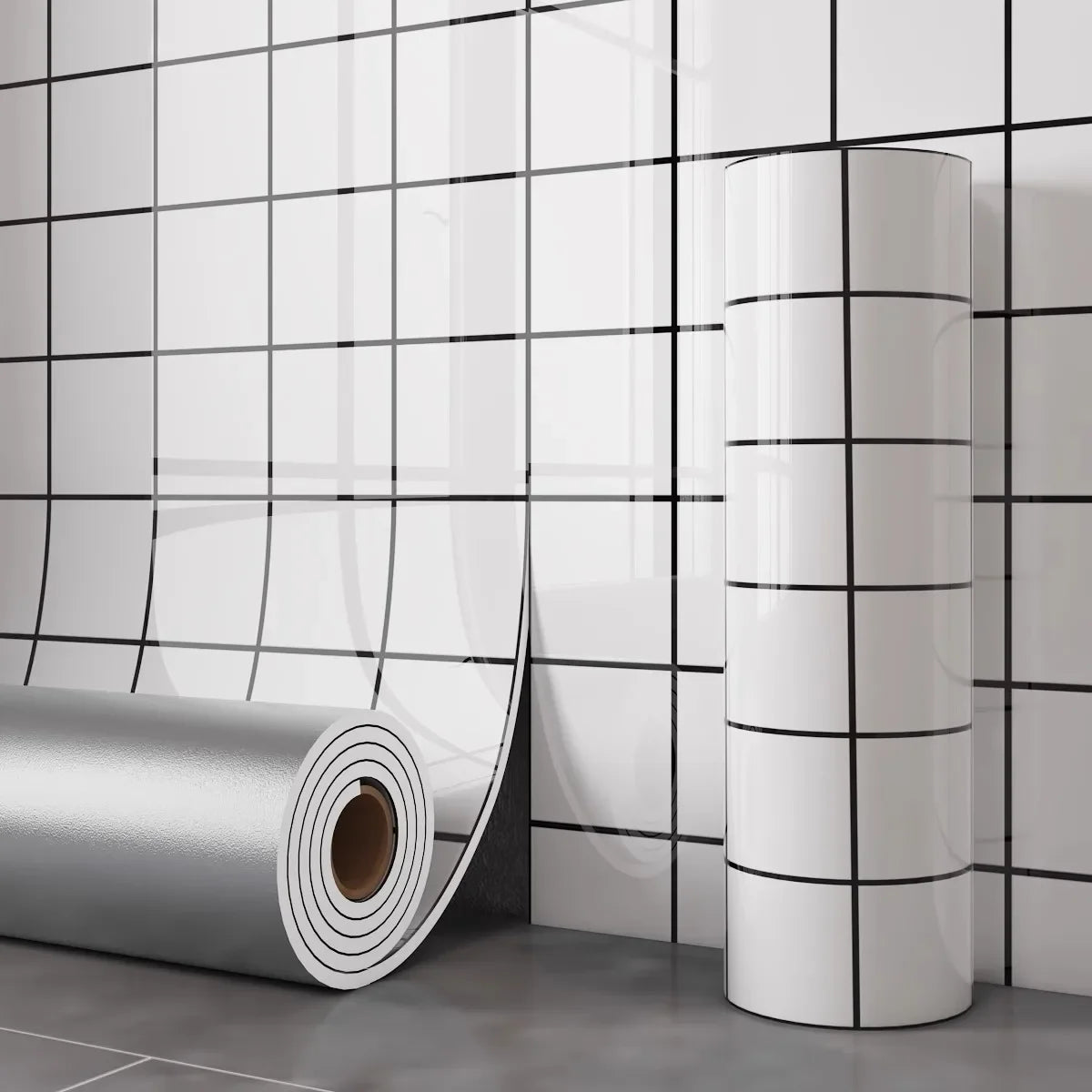 XEP Schaumstoff-Marmorimitat, selbstklebende Tapete, Dekor, Badezimmer, Schrank, Arbeitsplatte, Kontaktpapier, PVC, wasserdichte Wandaufkleber