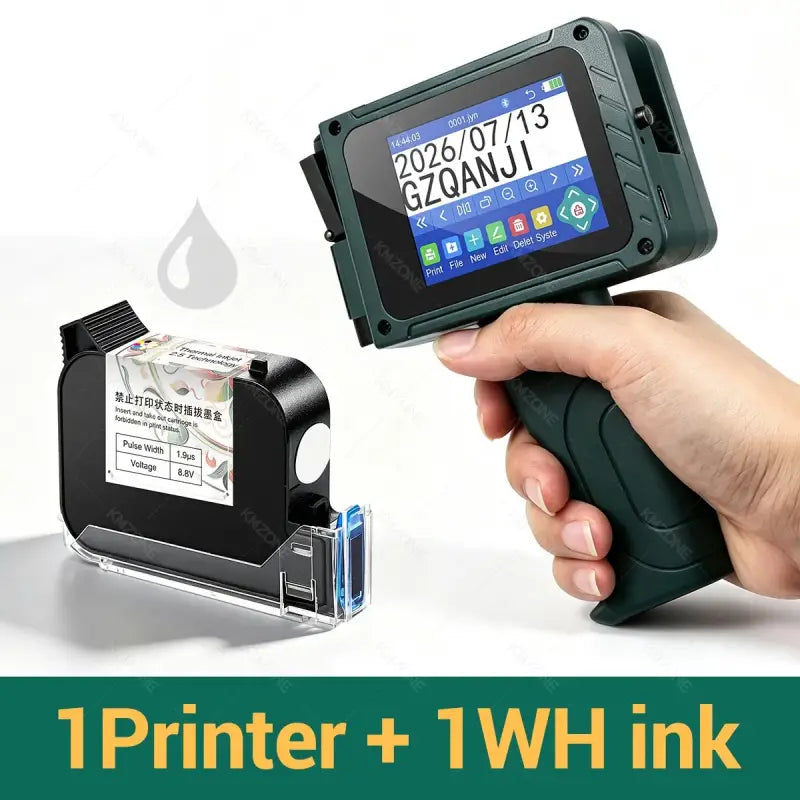 Tintenstrahldrucker - Tintenstrahldrucker – Tragbarer Mini – Bluetooth Handheld Codierer für Verfallsdatum, Chargennummer & Logo | FUXLShop