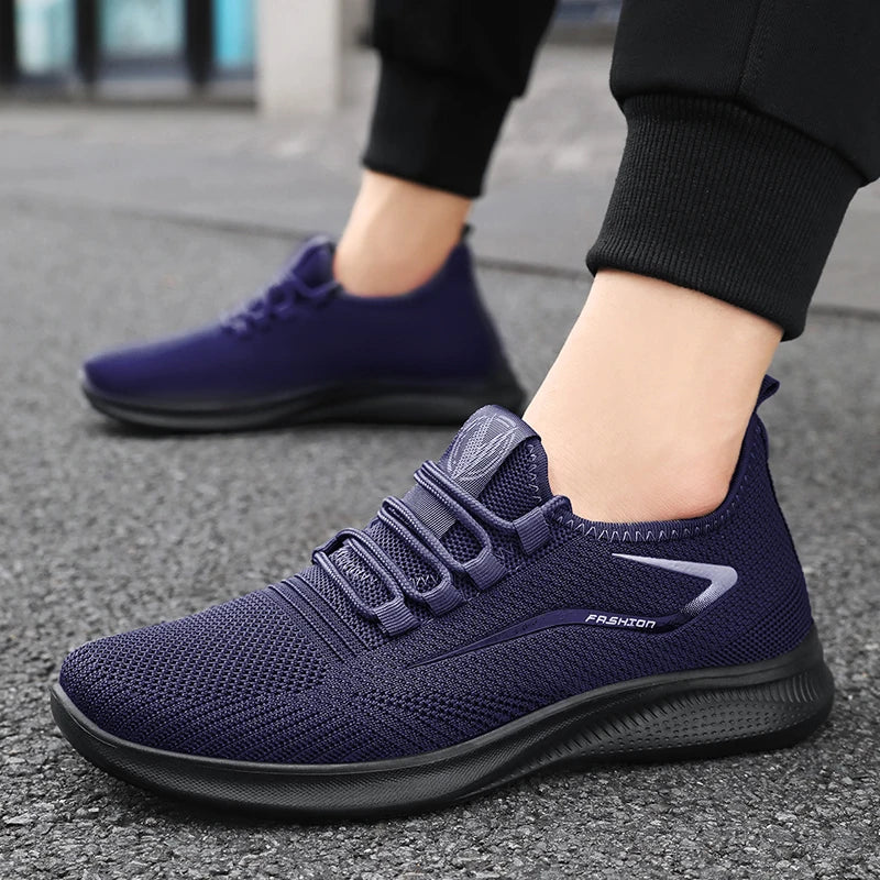 Herrenschuhe, lässiger Sneaker, atmungsaktiver Mesh-Sneaker, rutschfeste Herren-Sommer-Sneaker, günstiger Schuhabstand, Herrenschuhe