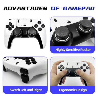 M15 Retro Game Stick mit 20.000+ Spielen & 23 Emulatoren, 4K HDMI - Ausgabe, kabellose Controller, ideal für TV & Beamer. Einfach anschließen & losspielen. - FUXL - Shopify