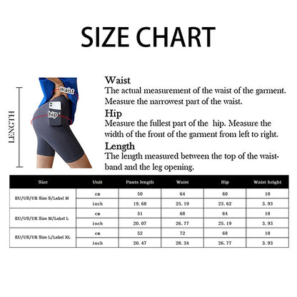 Frauen Yoga Sport Shorts Hohe Taille Fitness Shorts Casual Streetwear Kurze Hosen Weibliche Enge Shorts Für Damen Workout Hosen - FUXL-Shopify 