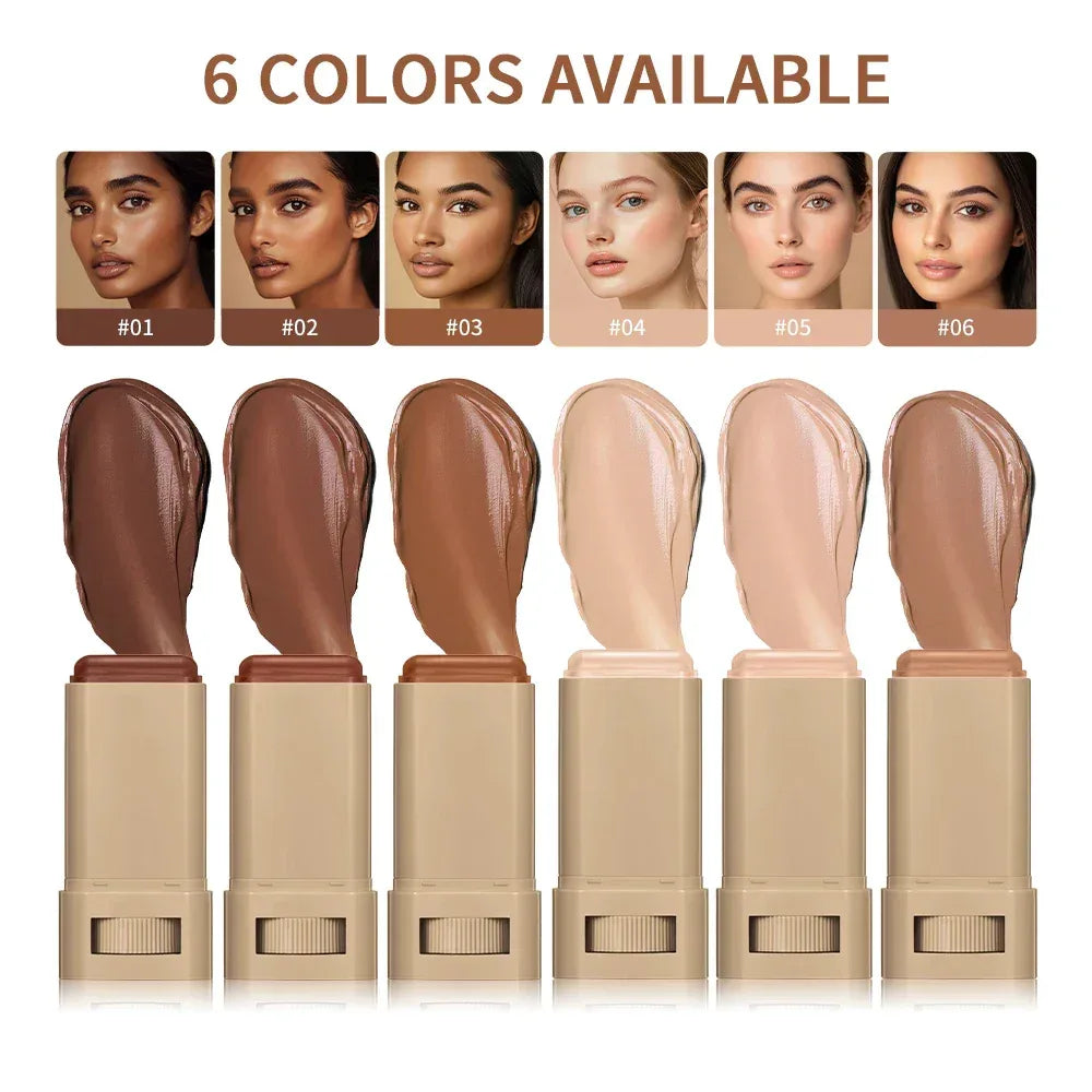 Kontur Stick Wasserfest – Getönte Foundation Stick Gesicht Make-up Balsam - FUXLShop