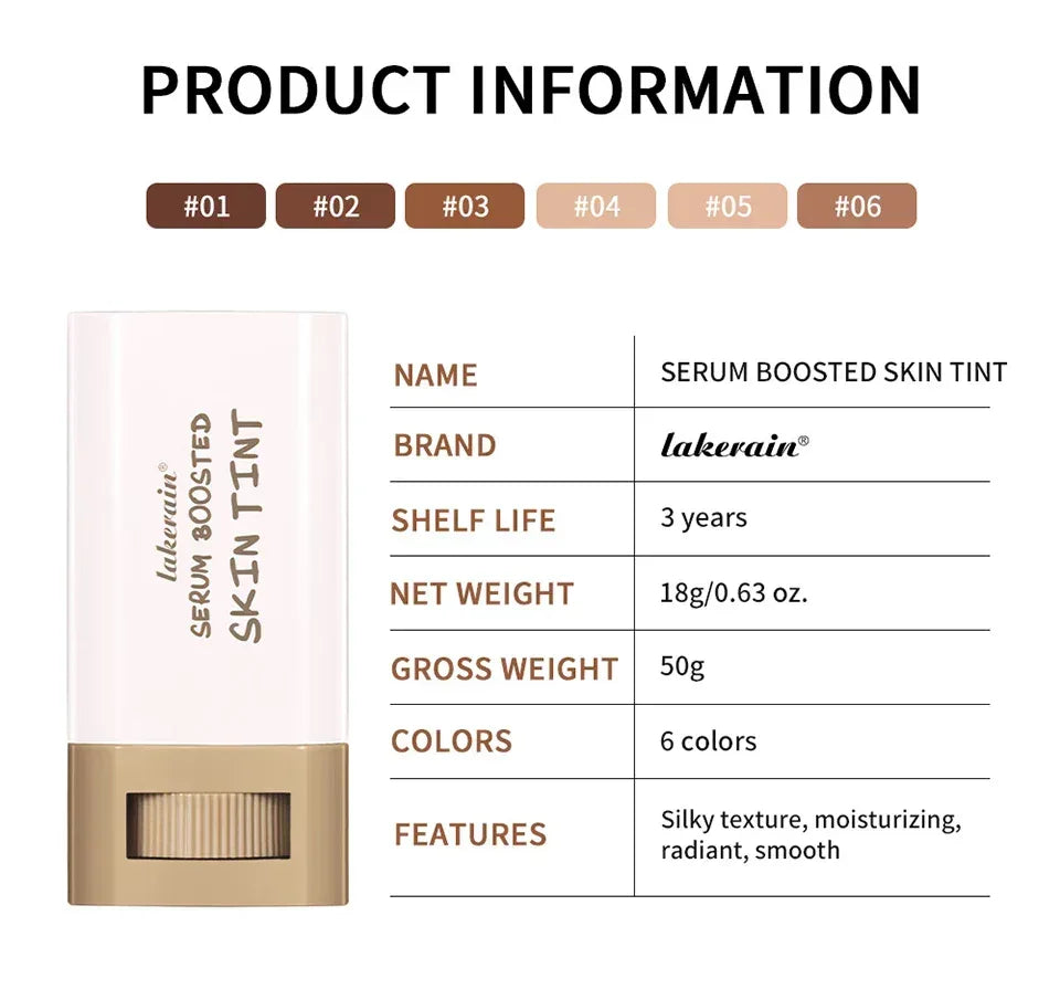 Kontur Stick Wasserfest – Getönte Foundation Stick Gesicht Make-up Balsam - FUXLShop