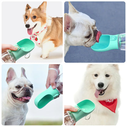 Holapet Hundenapf Trinkflasche – Auslaufsicherer Outdoor-Wasserspender für Hunde & Katzen - FUXL-Shopify 