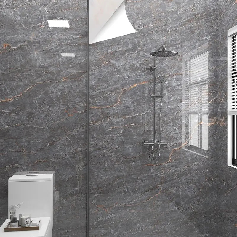 20 Meter selbstklebende Tapete für Badezimmer, wasserfeste Aufkleber, WC-Wandrenovierung, formaldehydfrei, Küchendekoration, Wandaufkleber
