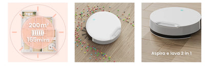 Lefant N1 Roboter Staubsauger – 4500PA Saugkraft, HEPA-Filter, 165 Min Laufzeit, App-Steuerung, Gyro-Navigation - FUXL-Shopify 