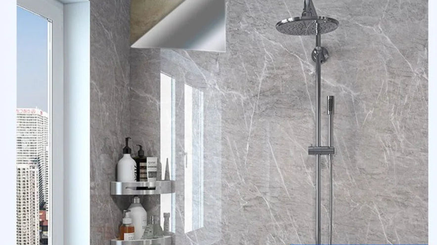 20 Meter selbstklebende Tapete für Badezimmer, wasserfeste Aufkleber, WC-Wandrenovierung, formaldehydfrei, Küchendekoration, Wandaufkleber