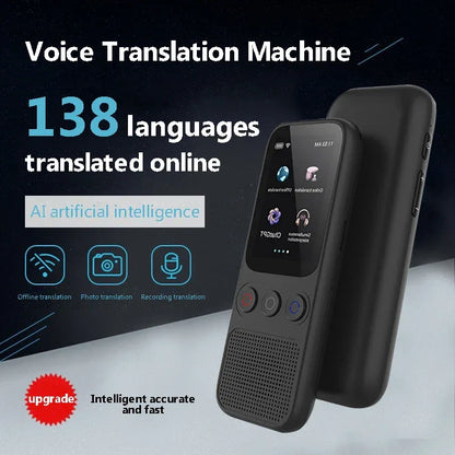 Sprachübersetzer S80 – 138 Sprachen, WiFi & Offline, Fotoübersetzung, Touchscreen