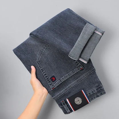 Herren Slim Fit Jeans Straight Leg - Business Casual Denim - FUXLShop
