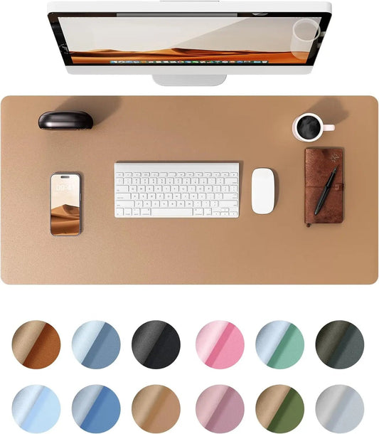 Schreibtischunterlage aus Leder | Computermatte für den Schreibtisch | Großes Mauspad und Tastaturmatte | Schreibtischschutz für das Büro - FUXL - Shopify