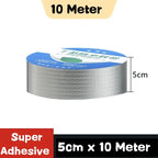Butyl-Dichtungsband 10cm x 5m – breites Dichtungsband für Dach & Schlauch