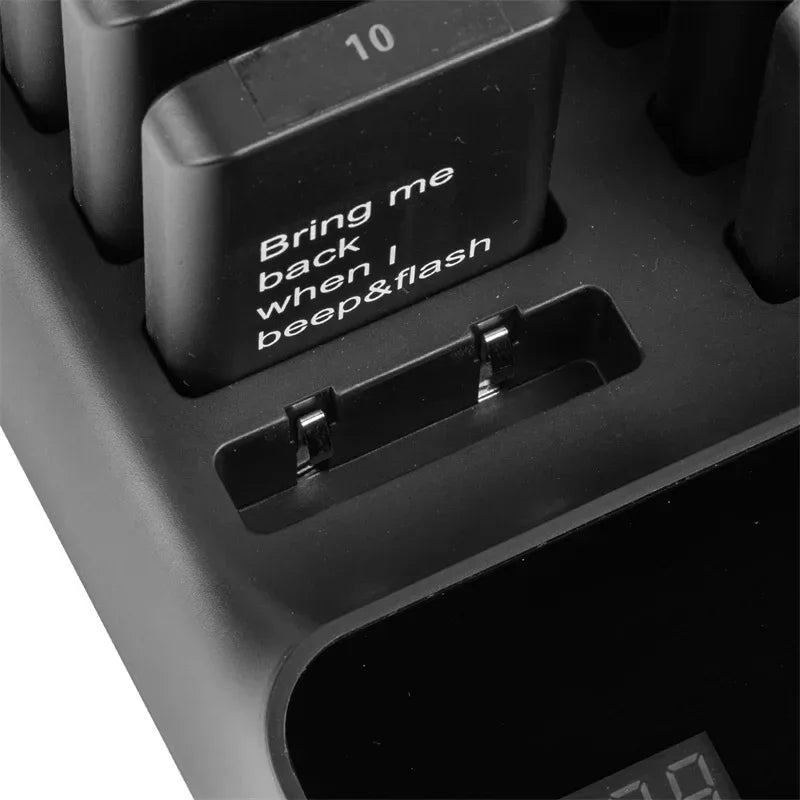 Drahtloses Pager-Rufsystem für Restaurant, Bar & Café – 10 oder 16 Empfänger, EU-Stecker