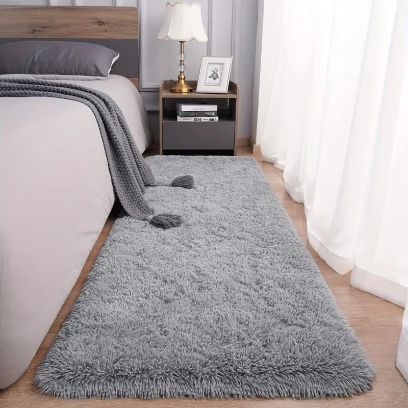 Vikamal iving Zimmer Teppiche für Schlafzimmer Wohnkultur in mehreren Farben Teppiche ultra weiche Plüsch Faux langlebig & maschinen wasch bar Flur