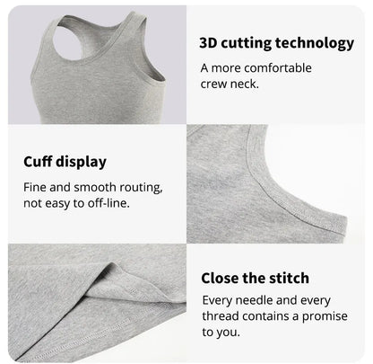 Herren weste reine baumwolle bodybuilding motion oberbekleidung sweatshirt - FUXL-Shopify 