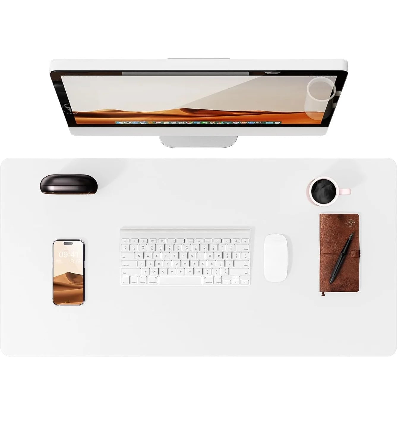 Schreibtischunterlage aus Leder | Computermatte für den Schreibtisch | Großes Mauspad und Tastaturmatte | Schreibtischschutz für das Büro - FUXL - Shopify