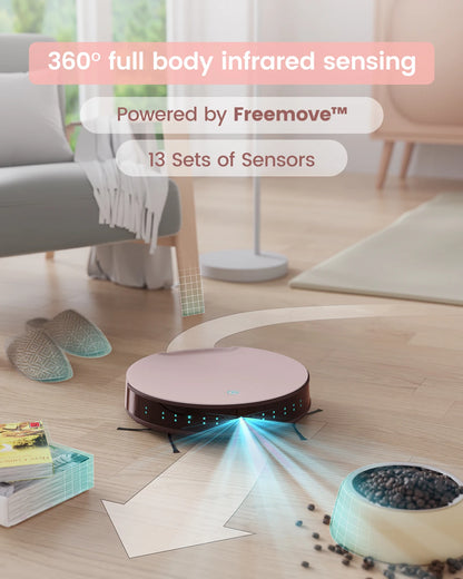 Lefant N1 Roboter Staubsauger – 4500PA Saugkraft, HEPA-Filter, 165 Min Laufzeit, App-Steuerung, Gyro-Navigation - FUXL-Shopify 