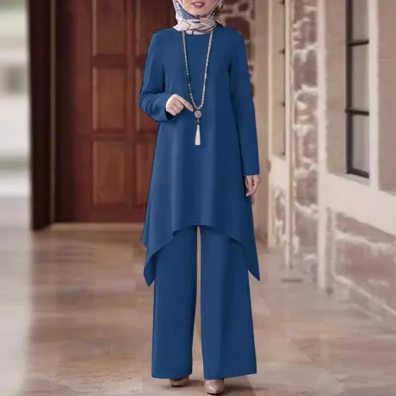 Muslimisches Damen-Zweiteiler-Set – Pullover & Hose | Modest Fashion