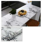 Wasserdichte Marmor Vinylfolie 60cm - Selbstklebende Tapete für Bad & Küche - FUXLShop