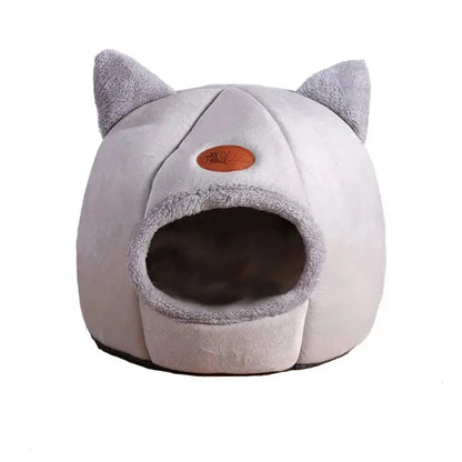 Tiefschlaf-Katzenbett im Winter – Kuscheliges Höhlenbett, Wärmematte & gemütliches Nest für Katzen & kleine Hunde - FUXL-Shopify